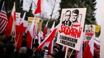 Polonya’da sokak gösterileri…