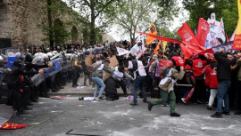 1 Mayıs’ı kutlamak için Taksim’e gitmek isteyen 217 kişi gözaltına alındı…